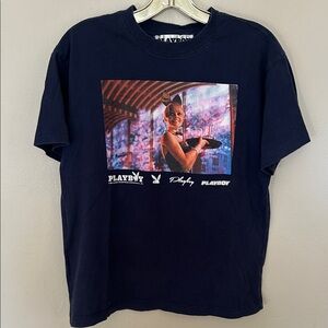 Playboy Navy Graphic Tee
